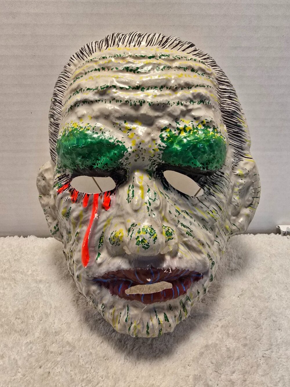 Vintage Ben Cooper Mummy Universal Monster Mask 1974 70's